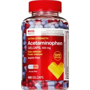 Tylenol Extra Strength Acetaminophen 500 MG Caplets, 400 Count